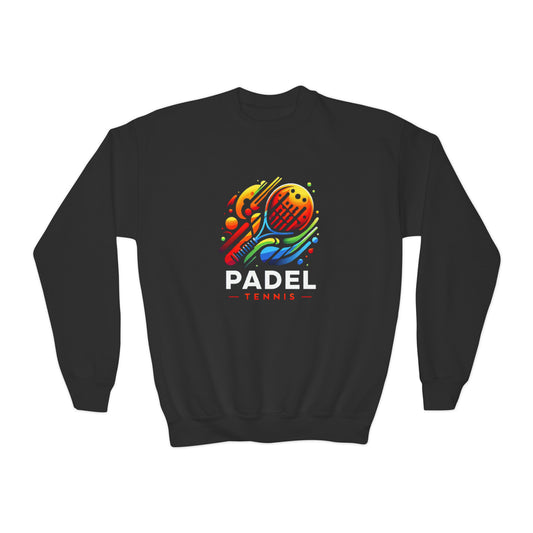 Padel Tennis, Not Paddle Tennis, Volley Sport Trend - Youth Crewneck Sweatshirt