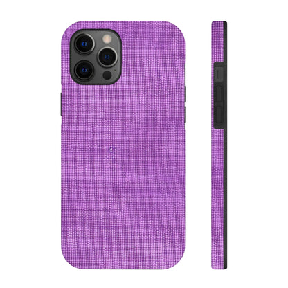 Hyper Iris Orchid Red: Denim-Inspired, Bold Style - Tough Phone Cases