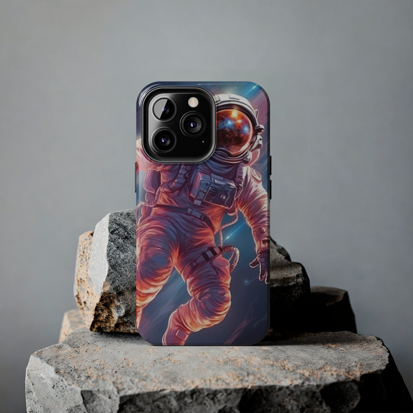 Astronaut Outer Space - Galaxy Starfield Art - Tough Phone Cases