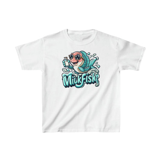 Milkfish, Funny Gift, Kids Heavy Cotton™ Tee