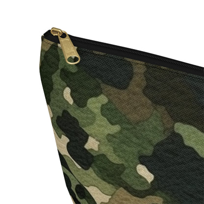 Classic Camo | Camouflage Wrap | Traditional Camo - Accessory Pouch w T-bottom