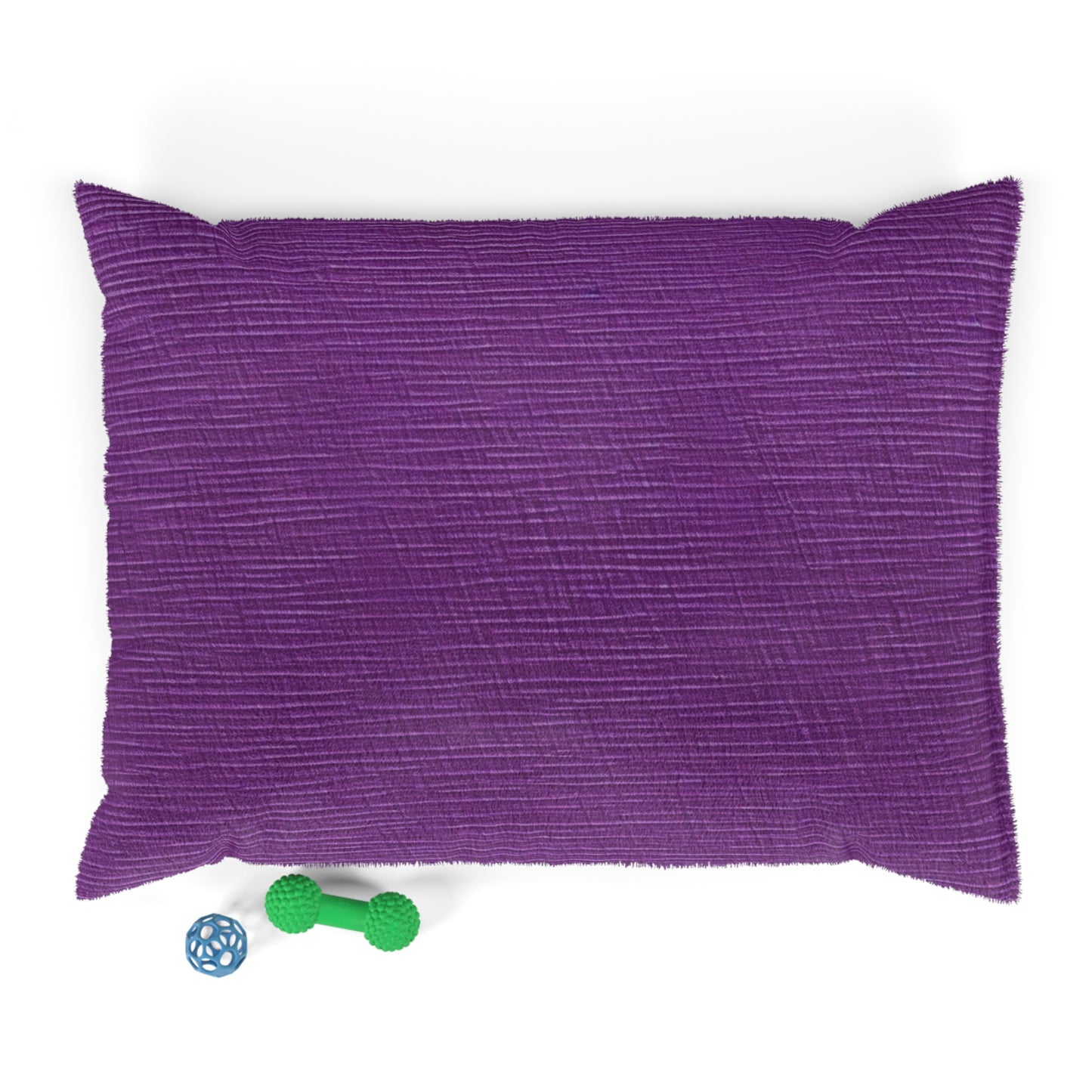 Violet/Plum/Purple: Denim-Inspired Luxurious Fabric - Dog & Pet Bed