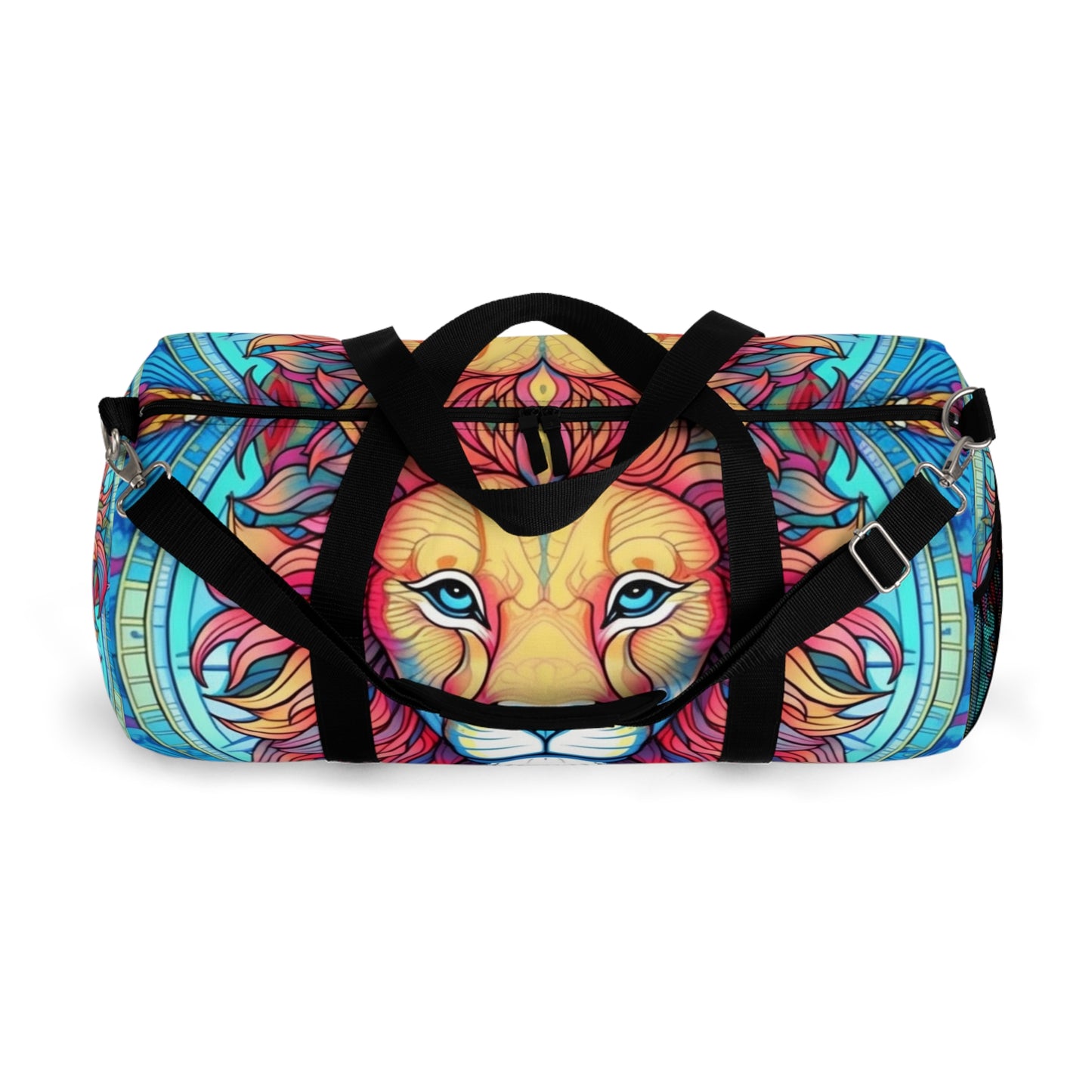 Astrological Leo - Cosmic Zodiac Constellation, Lion Symbol Art - Duffel Bag