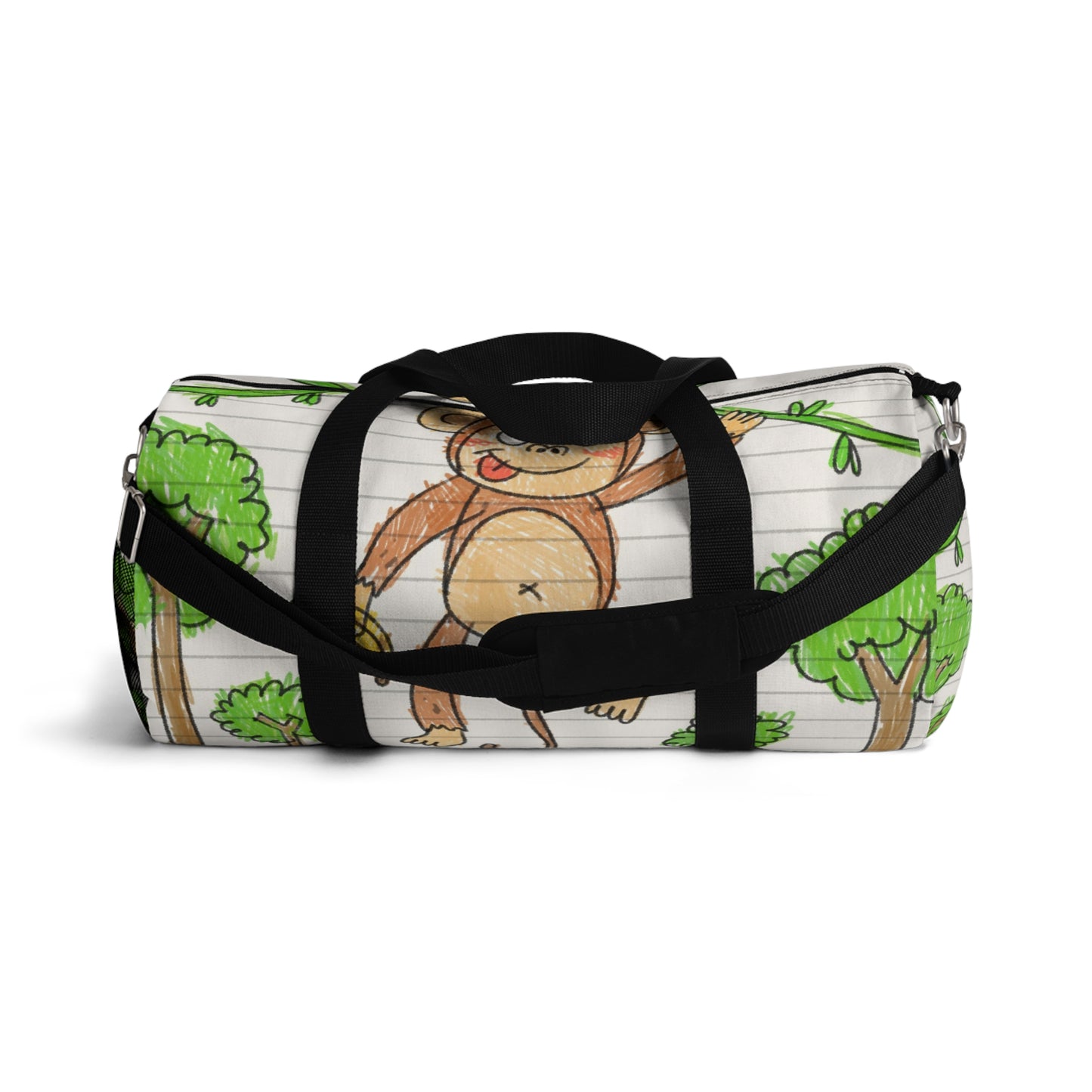 Graphic Monkey - Fun Zoo Clothing for Ape Lovers Duffel Bag