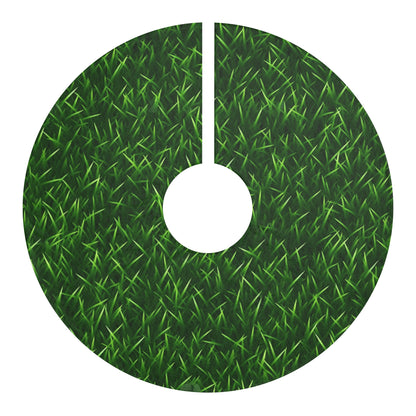 Touch Grass Indoor Style Outdoor Green Artificial Grass Turf - Christmas Tree Skirts