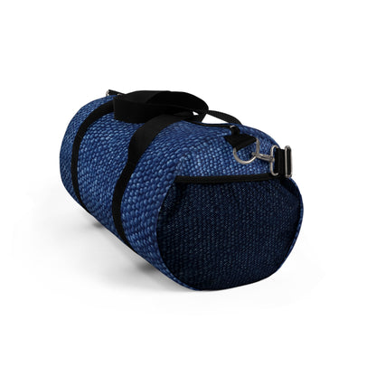 Marine Carpet Outdoor Bass Boat Style Denim Design - Duffel Bag