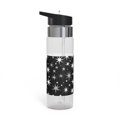 Mid Century Modern Atomic Starburst - Streamlined Minimal Stars - Kensington Tritan™ Sport Bottle, 20oz