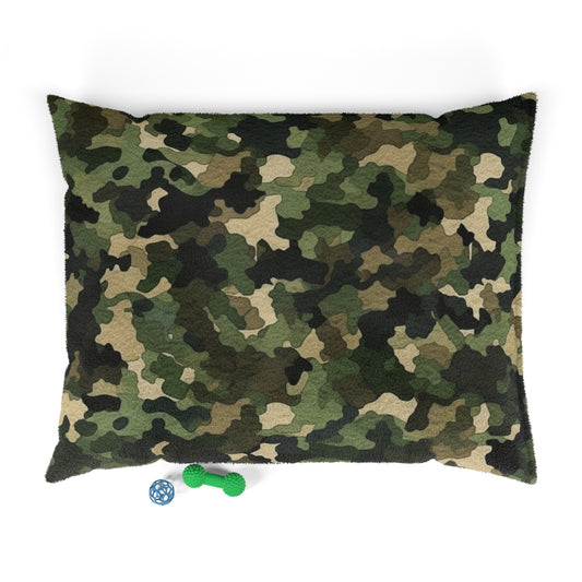 Camuflaje clásico | Envoltura de camuflaje | Camuflaje tradicional - Cama para perros y mascotas 