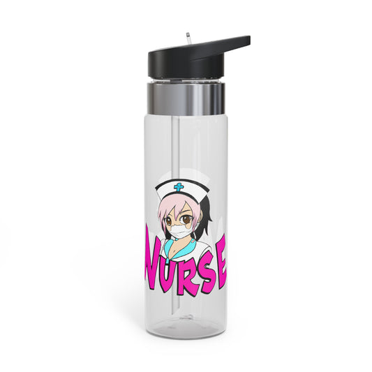 Regalo de enfermera - Dibujos animados de personajes gráficos lindos de Anime Kawaii - Botella deportiva Kensington Tritan™, 20 oz 