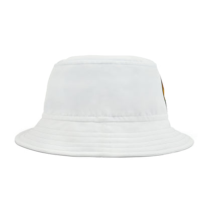 Padel Chenille Patch, Faux Graphic- Bucket Hat (AOP)