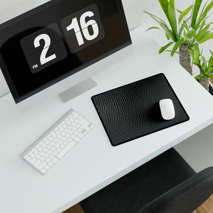 Black Leather Design - Desk Mats