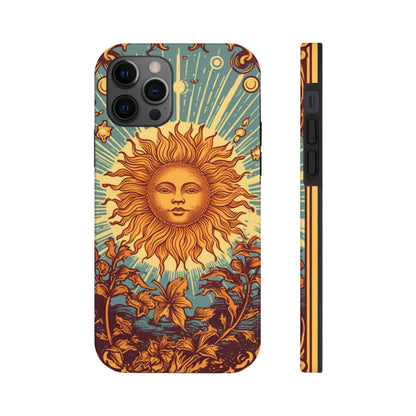 Sun Tarot Card Symbol of Growth, Life, and Radiance - Tough Phone Cases