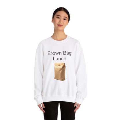 Brown Bag Lunch, Unisex Heavy Blend™ Crewneck Sweatshirt