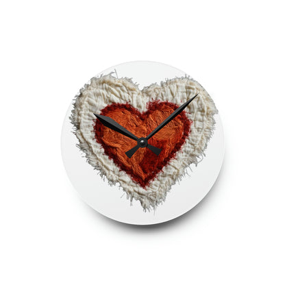 Valtentine Heart - Acrylic Wall Clock