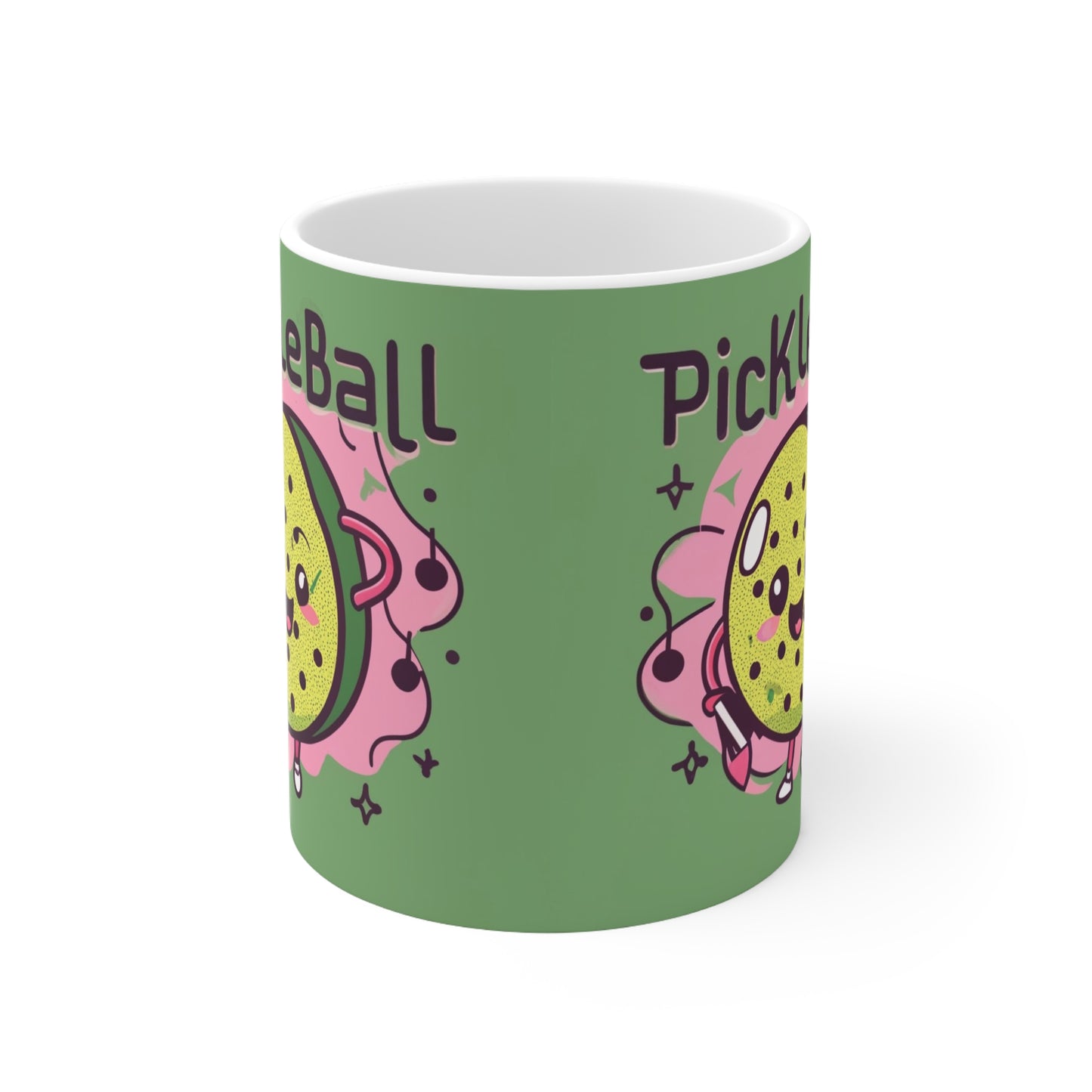 Pickleball kawaii - Sport Anime - Taza de cerámica 11oz 