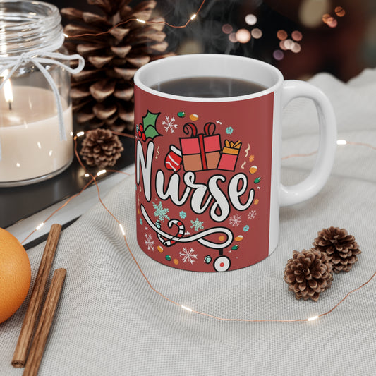 Christmas Nurse 2023 - Ceramic Mug 11oz
