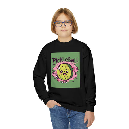 Pickleball kawaii - Sport Anime - Youth Crewneck Sweatshirt