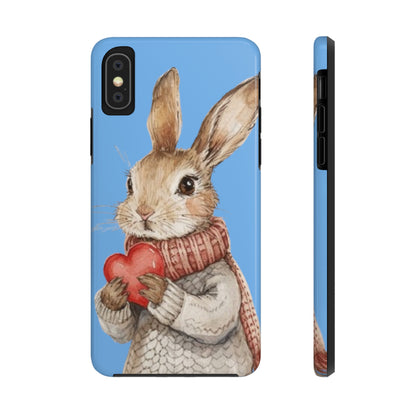 Easter Bunny Heartfelt Rabbit Gift - Tough Phone Cases