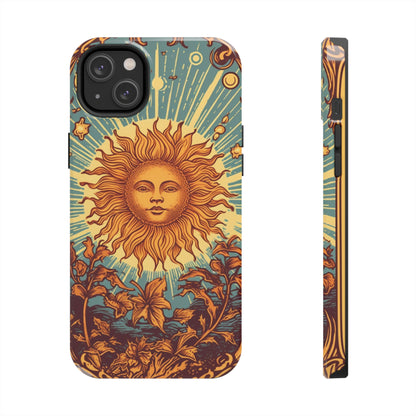 Sun Tarot Card Symbol of Growth, Life, and Radiance - Tough Phone Cases