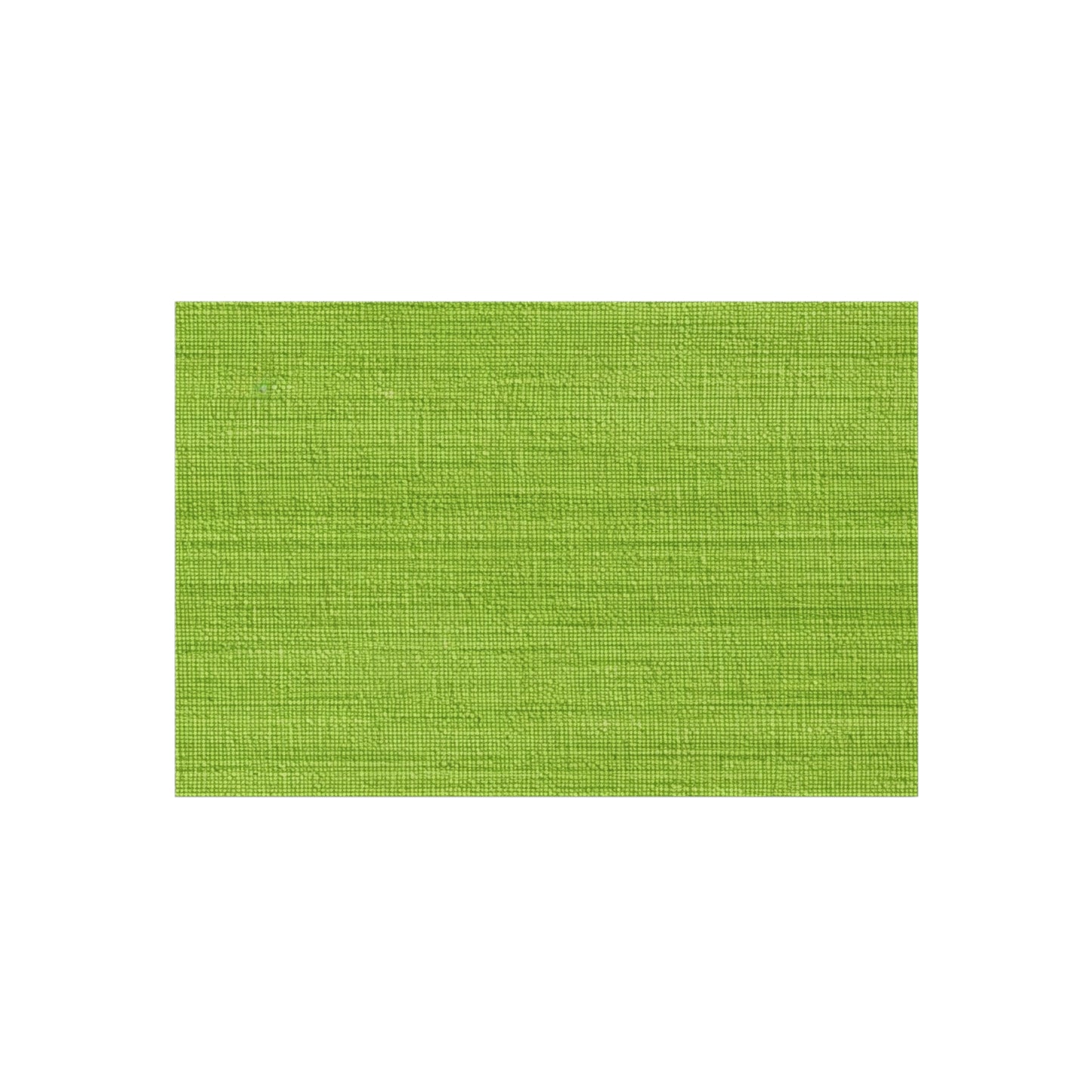 Lush Grass Neon Green: Denim-Inspired, Springtime Fabric Style - Outdoor Rug