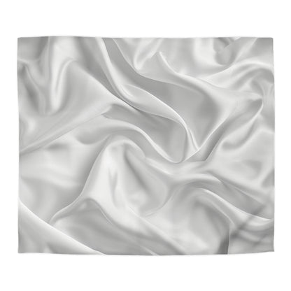 White Silk, Microfiber Duvet Cover