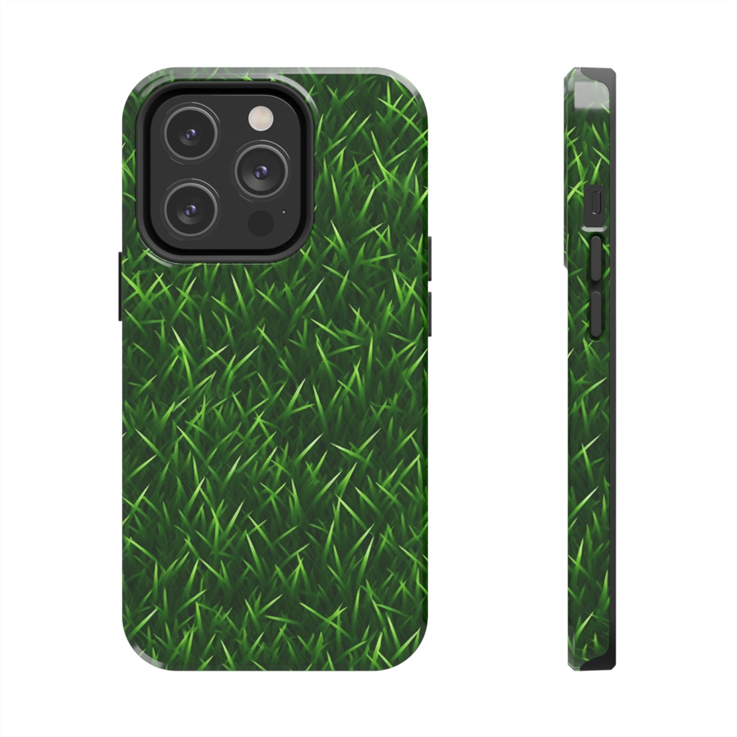 Touch Grass Indoor Style Outdoor Green Artificial Grass Turf - Tough Phone Cases