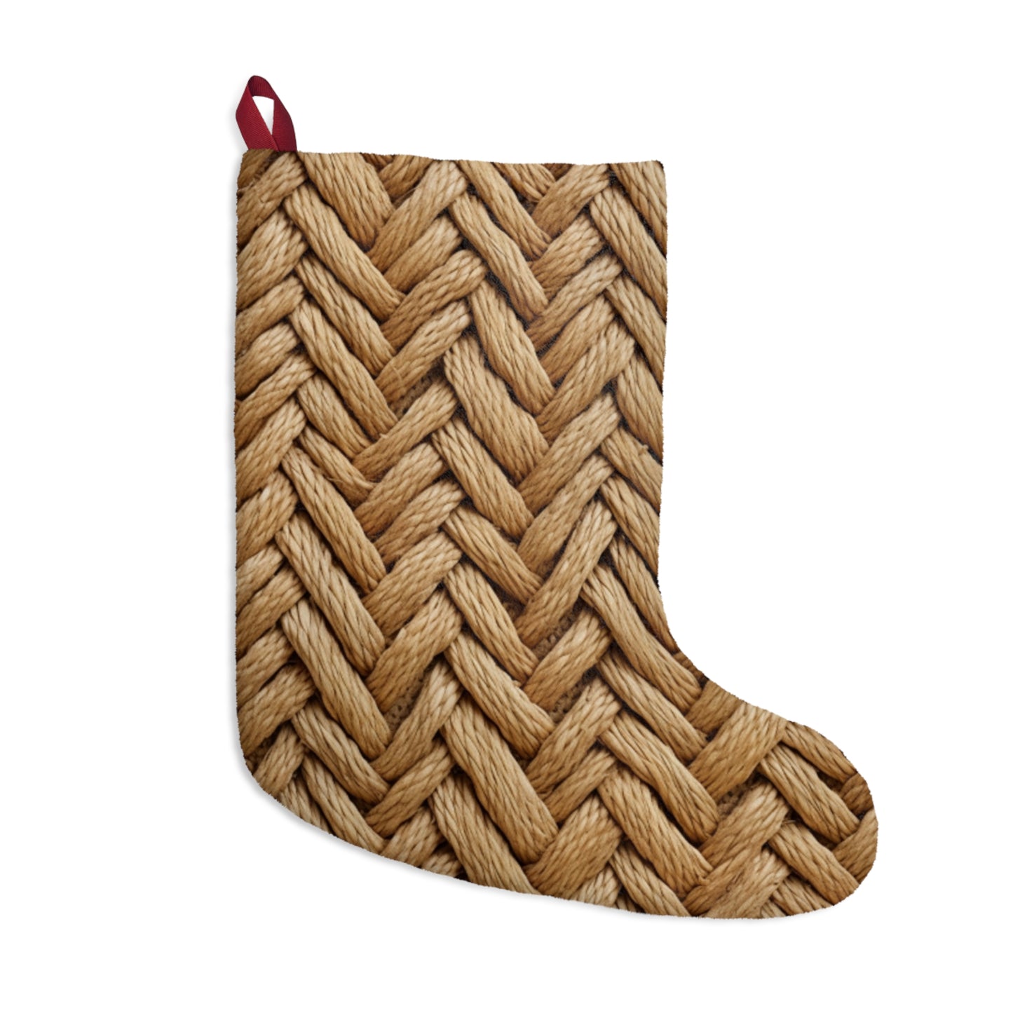 Jute Herringbone Chunky - Christmas Stockings