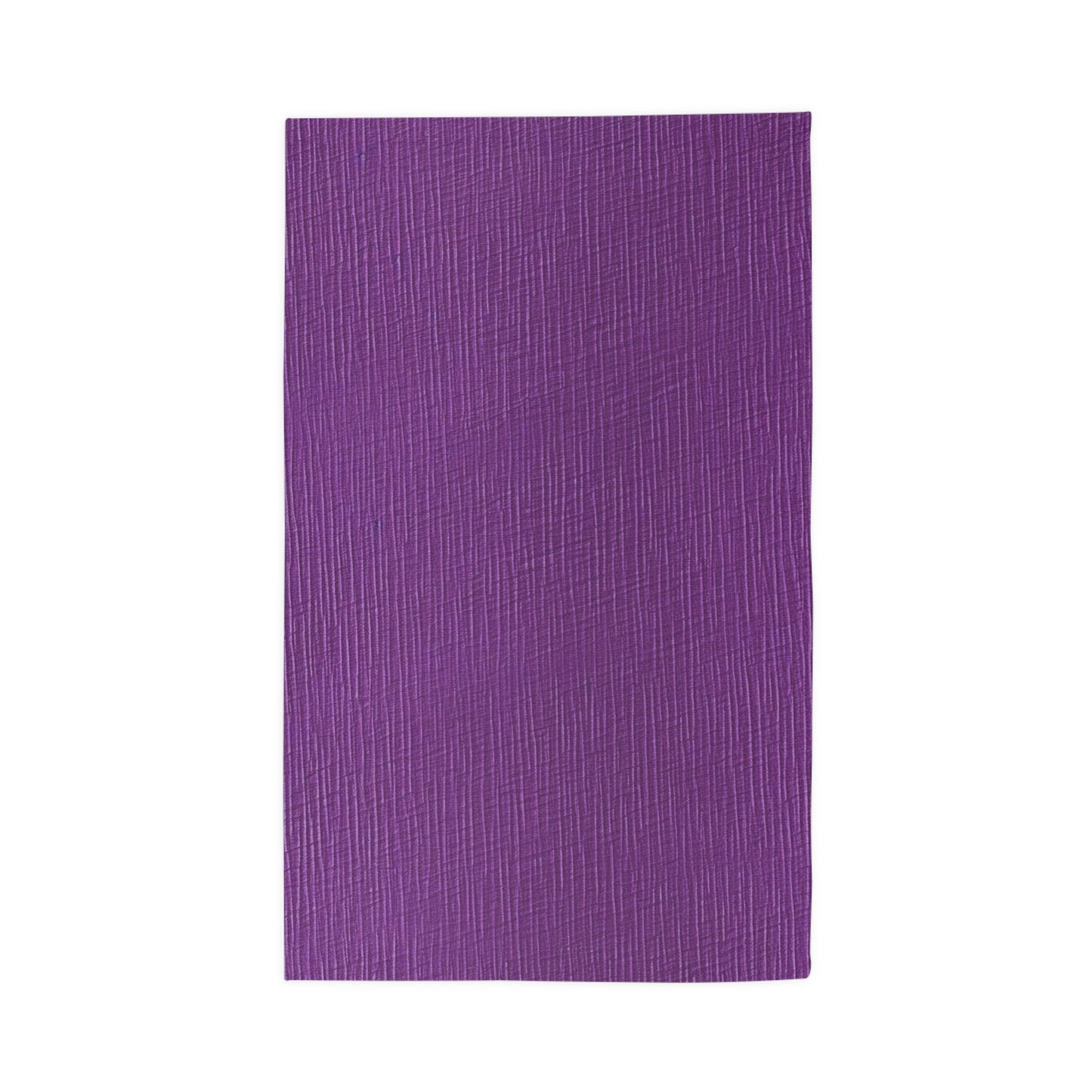 Violet/Plum/Purple: Denim-Inspired Luxurious Fabric - Dobby Rug