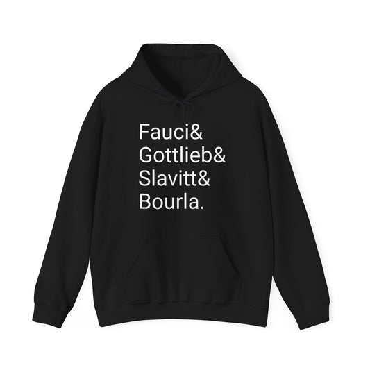 Fauci, Gottlieb, Slavitt, Bourla - Sudadera con capucha