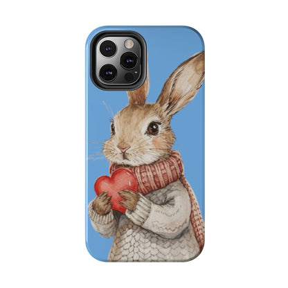 Easter Bunny Heartfelt Rabbit Gift - Tough Phone Cases