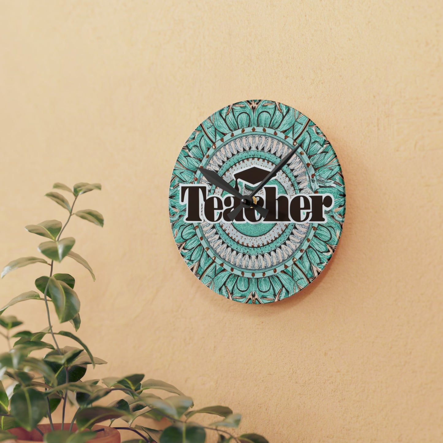 Teacher - Acrylic Wall Clock