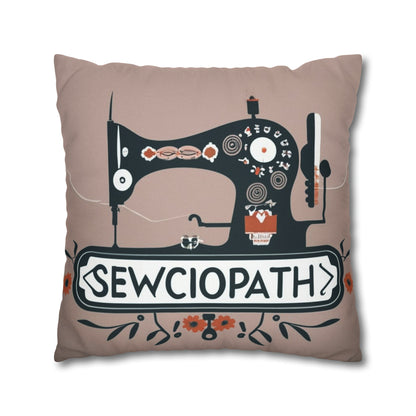 Sewciopath Sewing - Spun Polyester Square Pillow Case