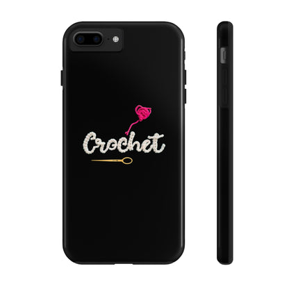 Crochet Love Gift - Heartfelt Fabric Fashion Collector Style - Tough Phone Cases