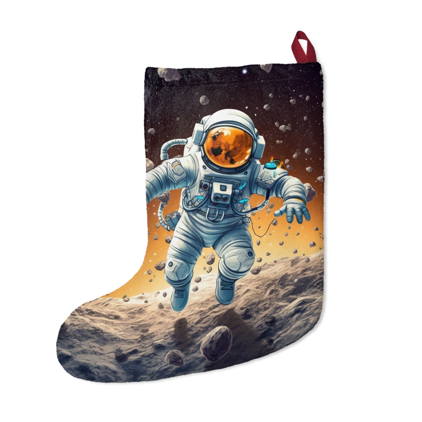 Galactic Adventurer - Celestial Star Art: Deep Space Exploration - Christmas Stockings