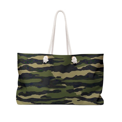 Tiger Stripe Camouflage: Military Style - Weekender Bag