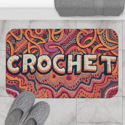 Crochet Hobby Lover Gift - Bath Mat