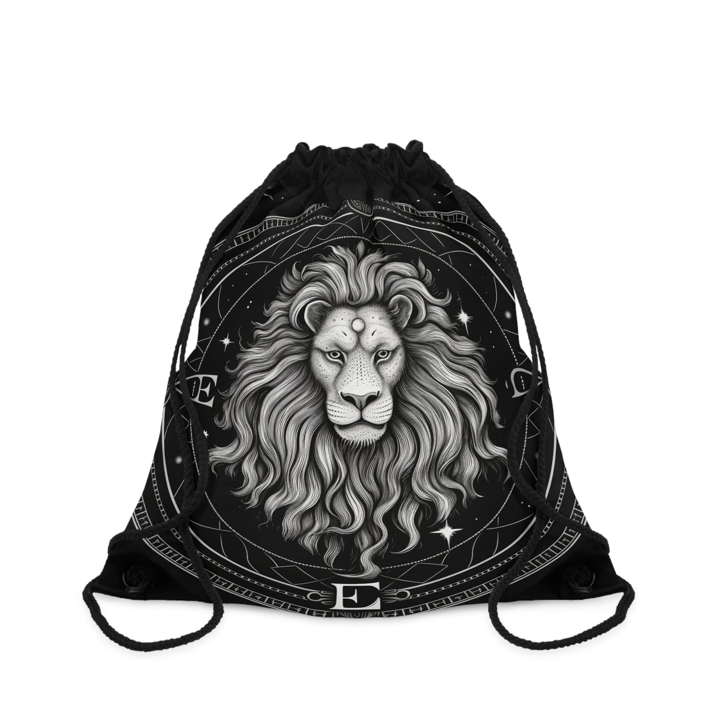 Zodíaco Leo, diseño del símbolo del león, elemento fuego - Mochila saco