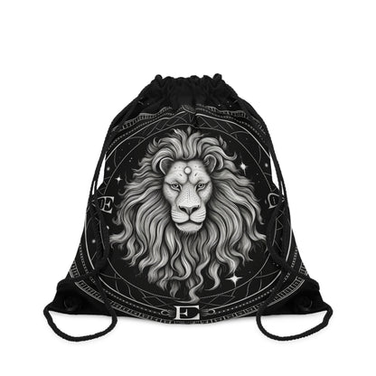 Zodíaco Leo, diseño del símbolo del león, elemento fuego - Mochila saco