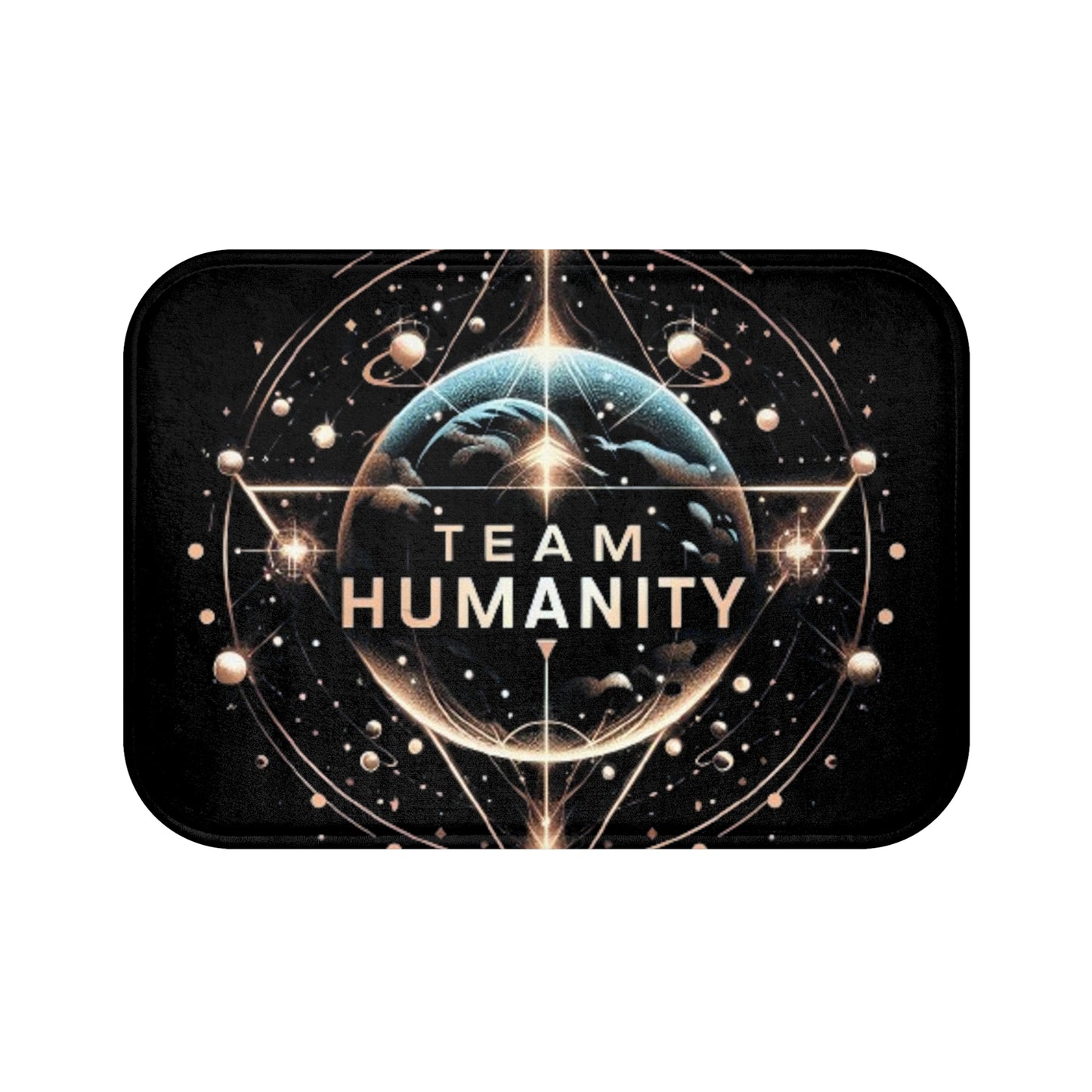 Equipo Humanidad - X Galactic Space Musk - Alfombra de baño