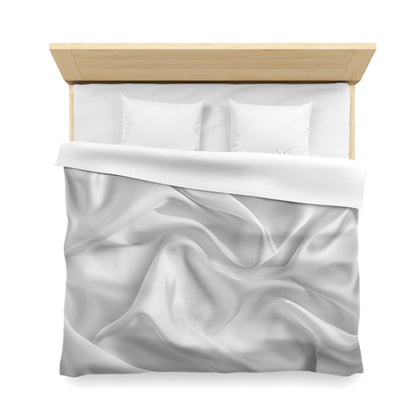 White Silk, Microfiber Duvet Cover