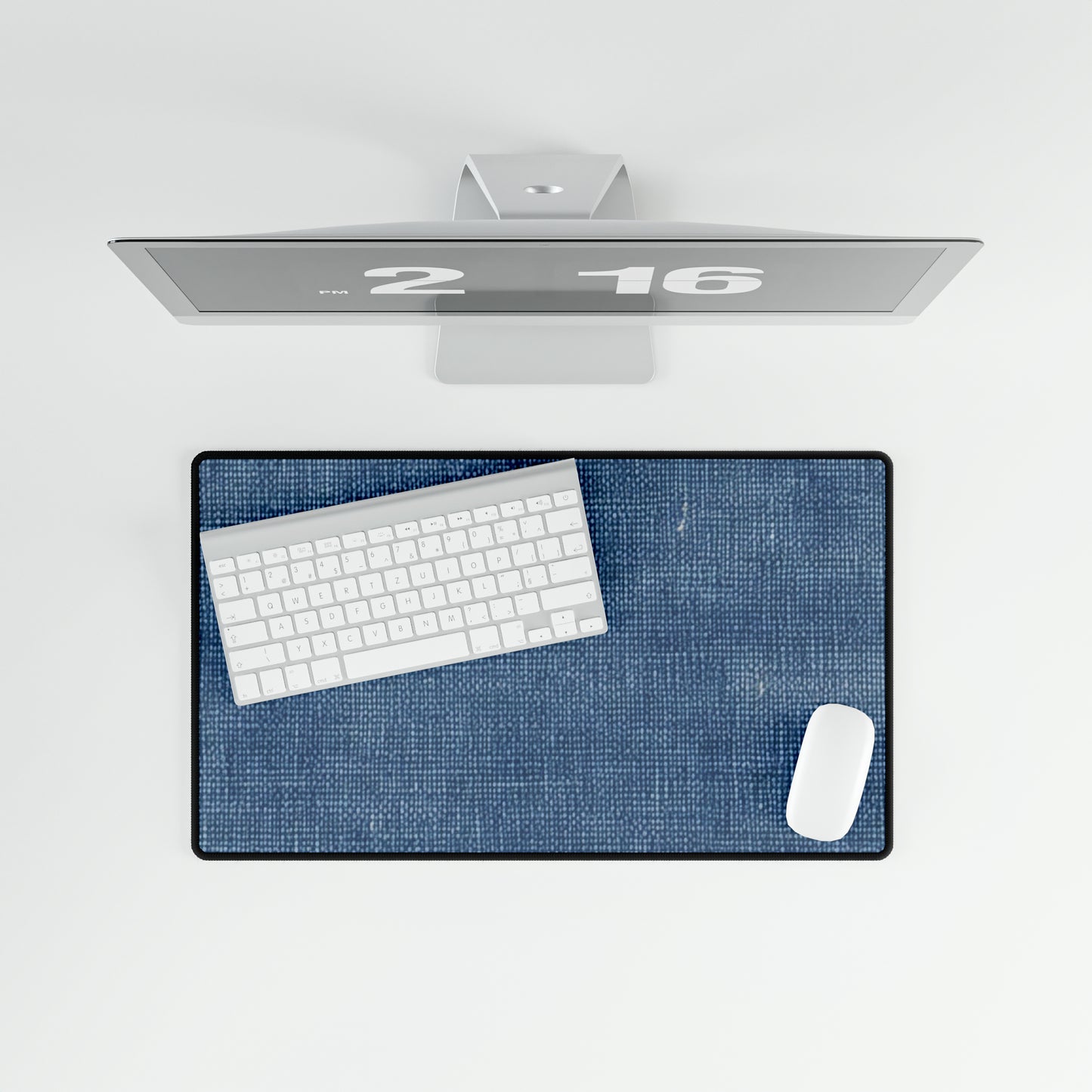 Blue faux Denim Design - Desk Mats