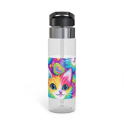 Happy Kitten & Cat Design - Vivid, Colorful & Eye-Catching - Kensington Tritan™ Sport Bottle, 20oz