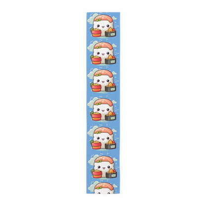 Anime Sushi - Japanese Cute kawaii - Otaku Gift - Table Runner (Cotton, Poly)