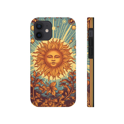 Sun Tarot Card Symbol of Growth, Life, and Radiance - Tough Phone Cases