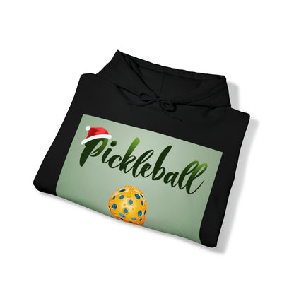 Pickleball クリスマス ホリデー シーズン - ユニセックス ヘビー ブレンド™ フード付きスウェットシャツ