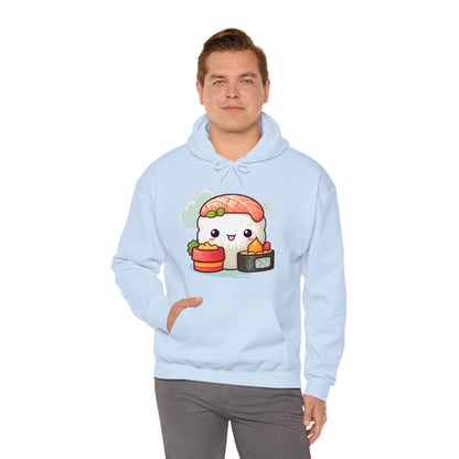 Anime Sushi - Japonés lindo kawaii - Regalo Otaku - Sudadera con capucha Unisex Heavy Blend™ 