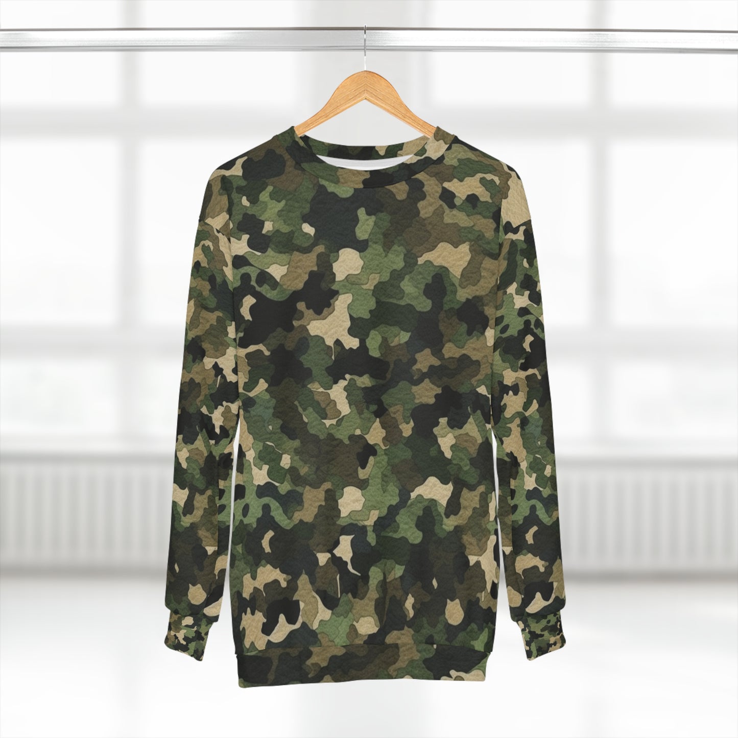 Camuflaje clásico | Envoltura de camuflaje | Camuflaje tradicional - Sudadera unisex (AOP) 