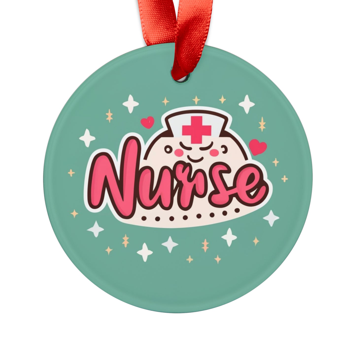 Anime Nurse Kawiaa - Acrylic Ornament with Ribbon