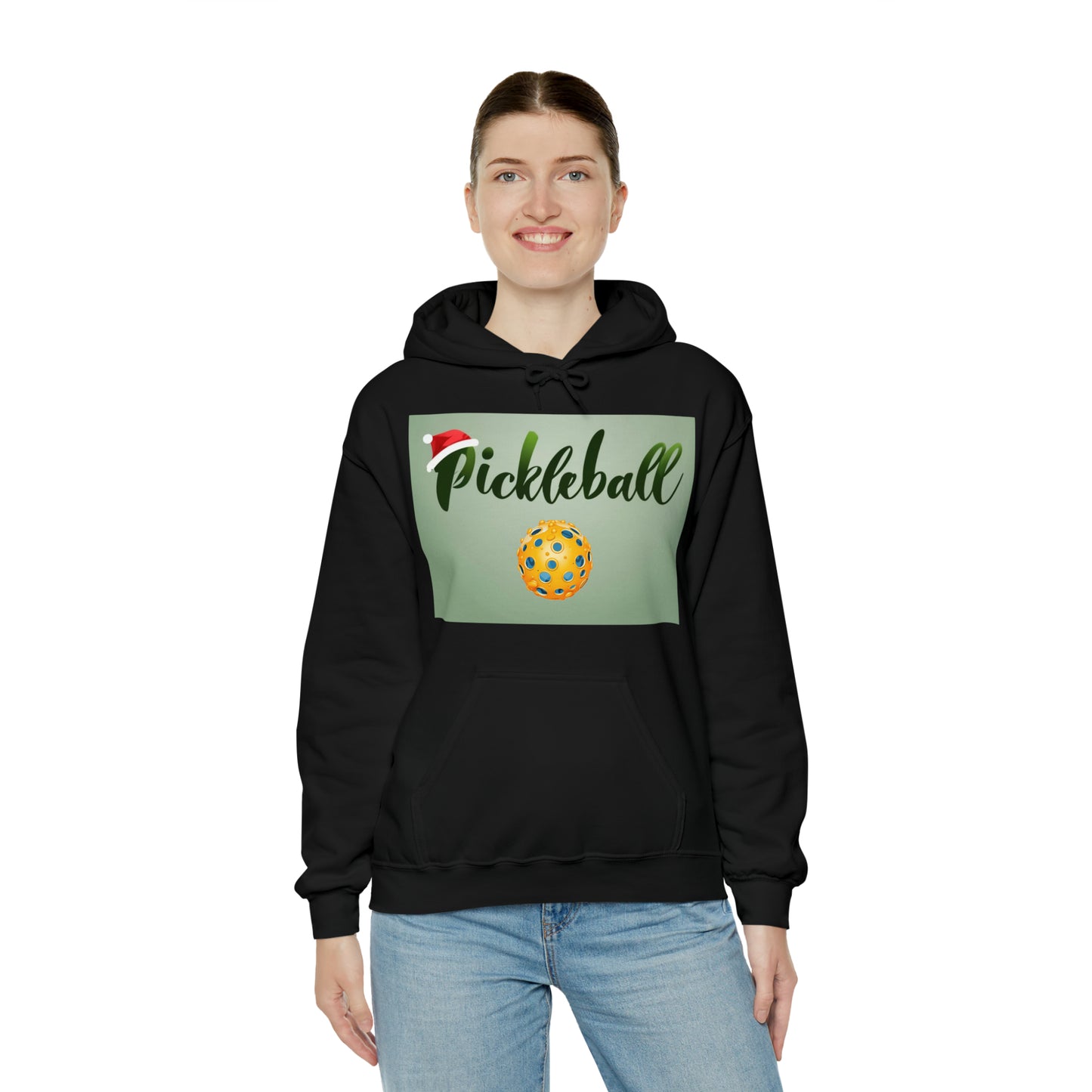 Pickleball Christmas Holiday Season - Unisex Heavy Blend™ Hooded Sweatshirt