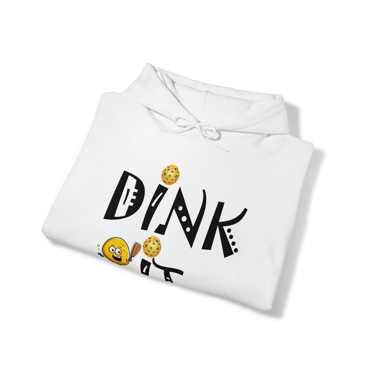 Pickleball Dink It: Sport Strategy Game Style - Gift Enthusiasts & Players - Unisex Heavy Blend™ Hooded Sweatshirt